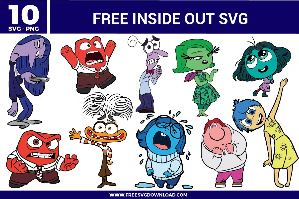 Inside Out Free SVG Files