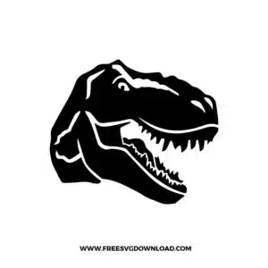 Jurassic Park Dinosaur Free SVG File
