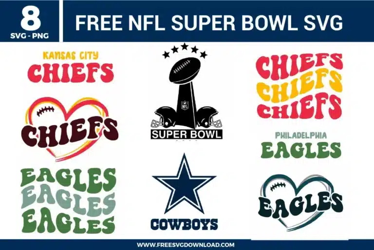 NFL Super Bowl Free SVG Files