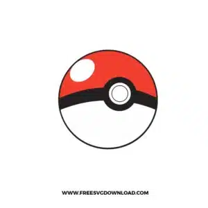 Pokeball Free SVG File