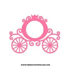 Princess Carriage Free SVG File