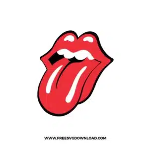 Rolling Stones Free SVG File
