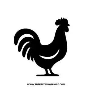 Rooster Free SVG File