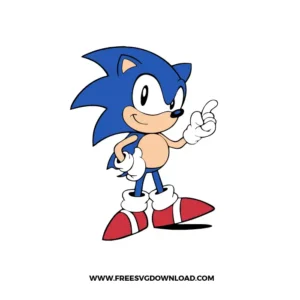 Sonic Free SVG File