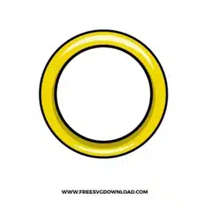 Sonic Ring Free SVG File