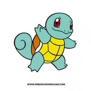 Squirtle Free SVG File