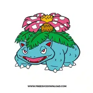 Venasaur Free SVG File