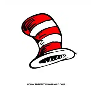 Dr Seuss Hat Free SVG File