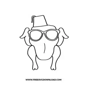 Friends Chicken Free SVG File