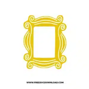 Friends Frame Free SVG File