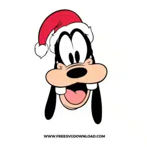 Goofy Christmas Free SVG File