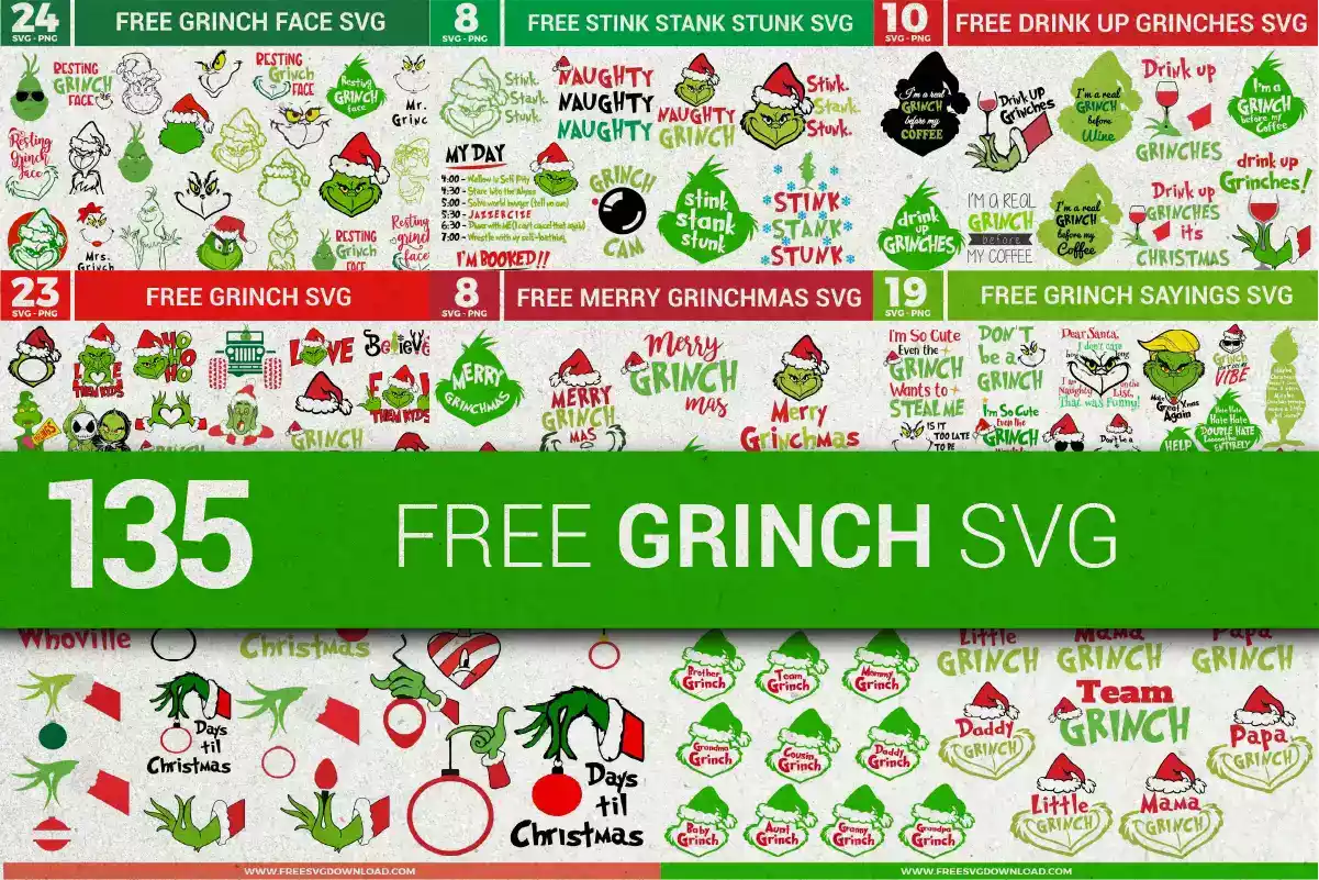 Free Grinch Svg Files