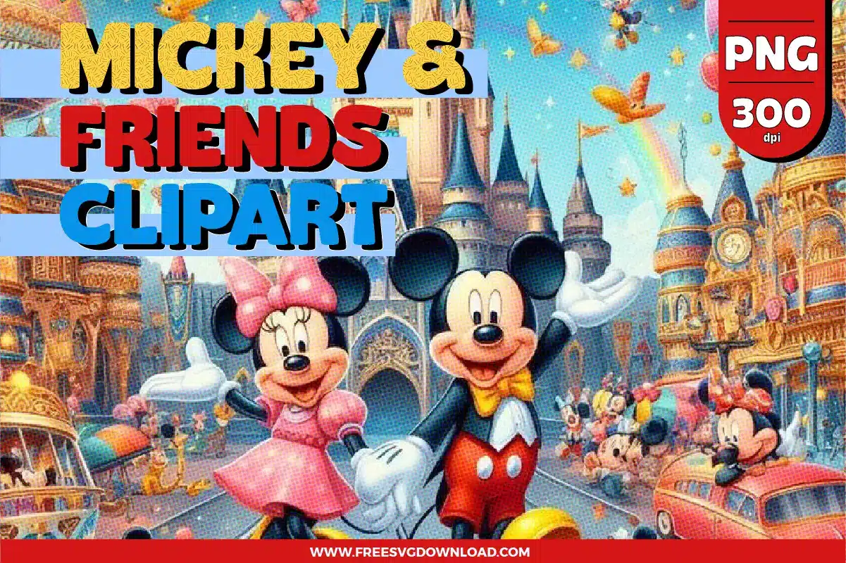 Free Mickey And Friends Clipart