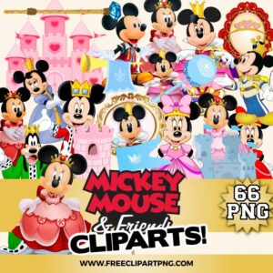 Free Mickey Minnie Royalty Clipart