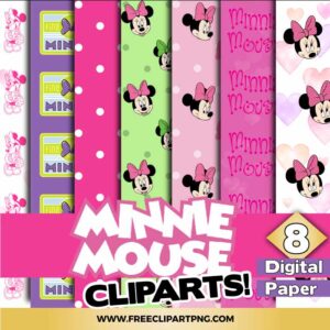 Free Minnie Digital Papers