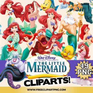Free Little Mermaid Clipart