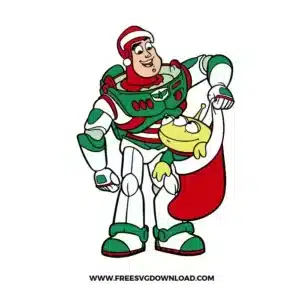 Toy Story Christmas Free SVG File