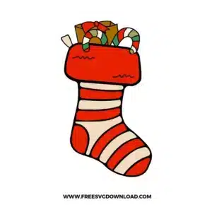 Toy Story Christmas Sock Free SVG File