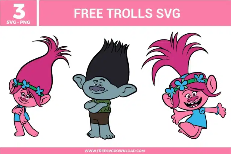 Trolls Free SVG Files