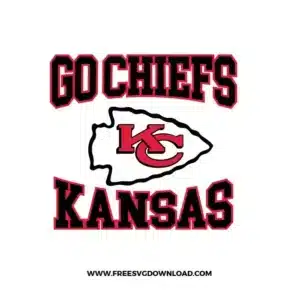 Go Chiefs Kansas Free SVG File