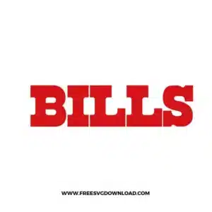 Bills Free SVG File