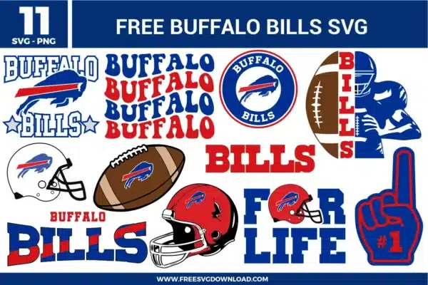 Buffalo Bills Free SVG Files