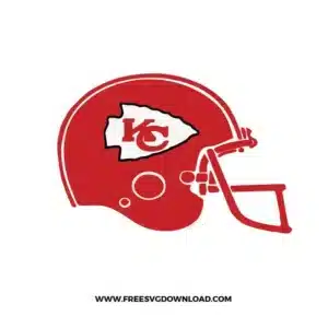 Chiefs Helmet Free SVG File
