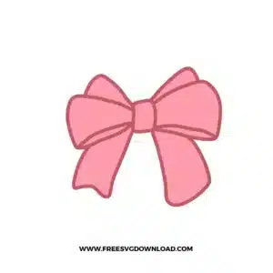 Bow Cricut Free SVG File