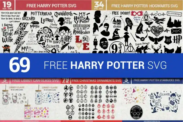 Harry Potter Blog Free SVG File