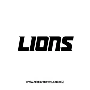 Lions Free SVG File