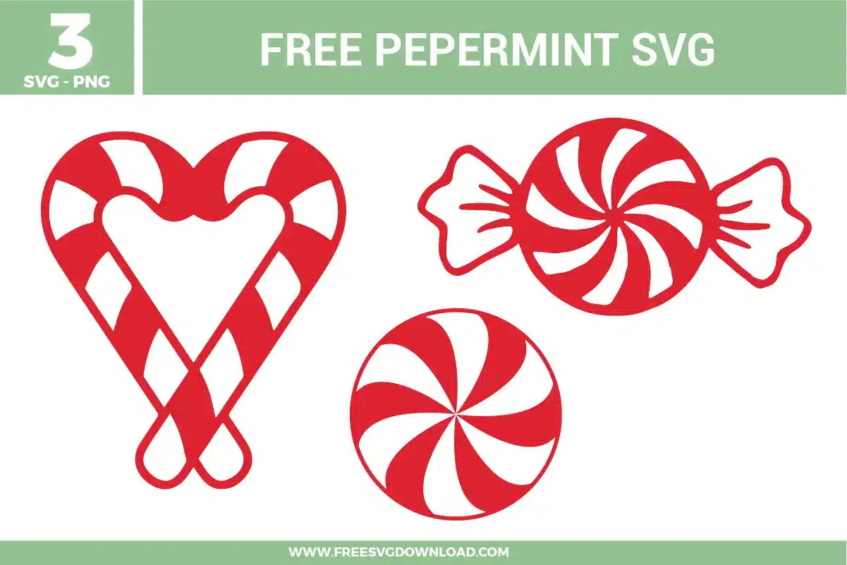 Peppermint Free SVG Files
