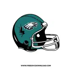 Philadelphia Eagles Helmet Free SVG File
