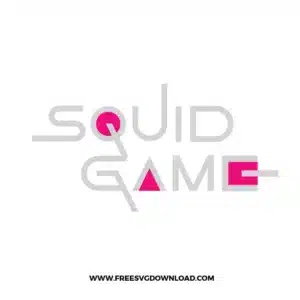 Squid Game Logo Free SVG File