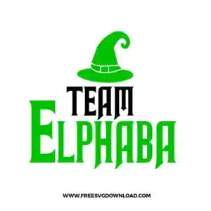 Team Elphaba Free SVG File