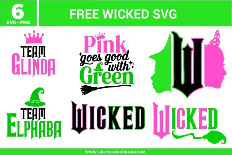 Wicked Free SVG Files