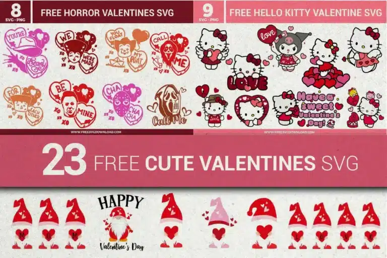 Free Cute Valentines SVG Blog