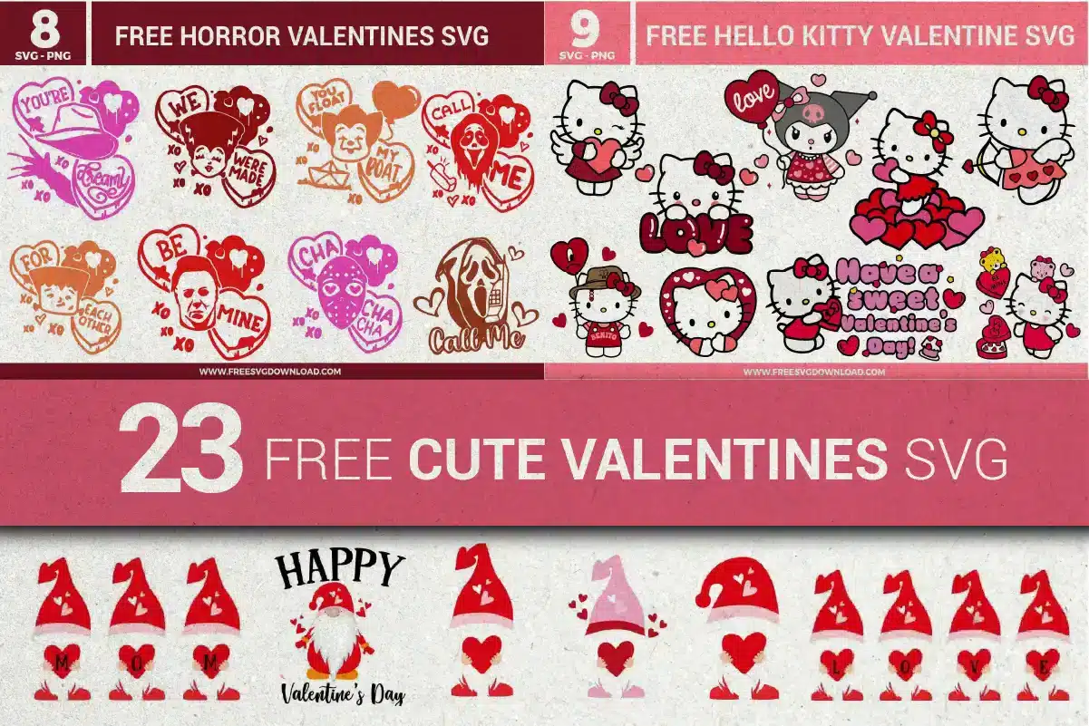 Free Cute Valentines SVG Blog