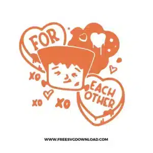 Frankenstein Valentine Free SVG File