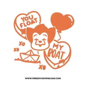 It Valentine Free SVG File