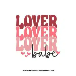 Lover Babe Free SVG File