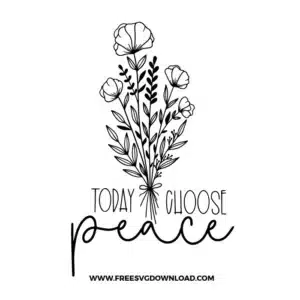 Simple Wildflower Free SVG File