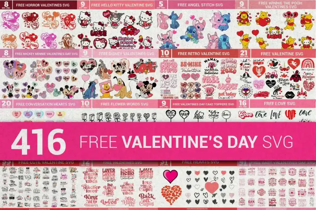 Free Valentines Day SVG Blog