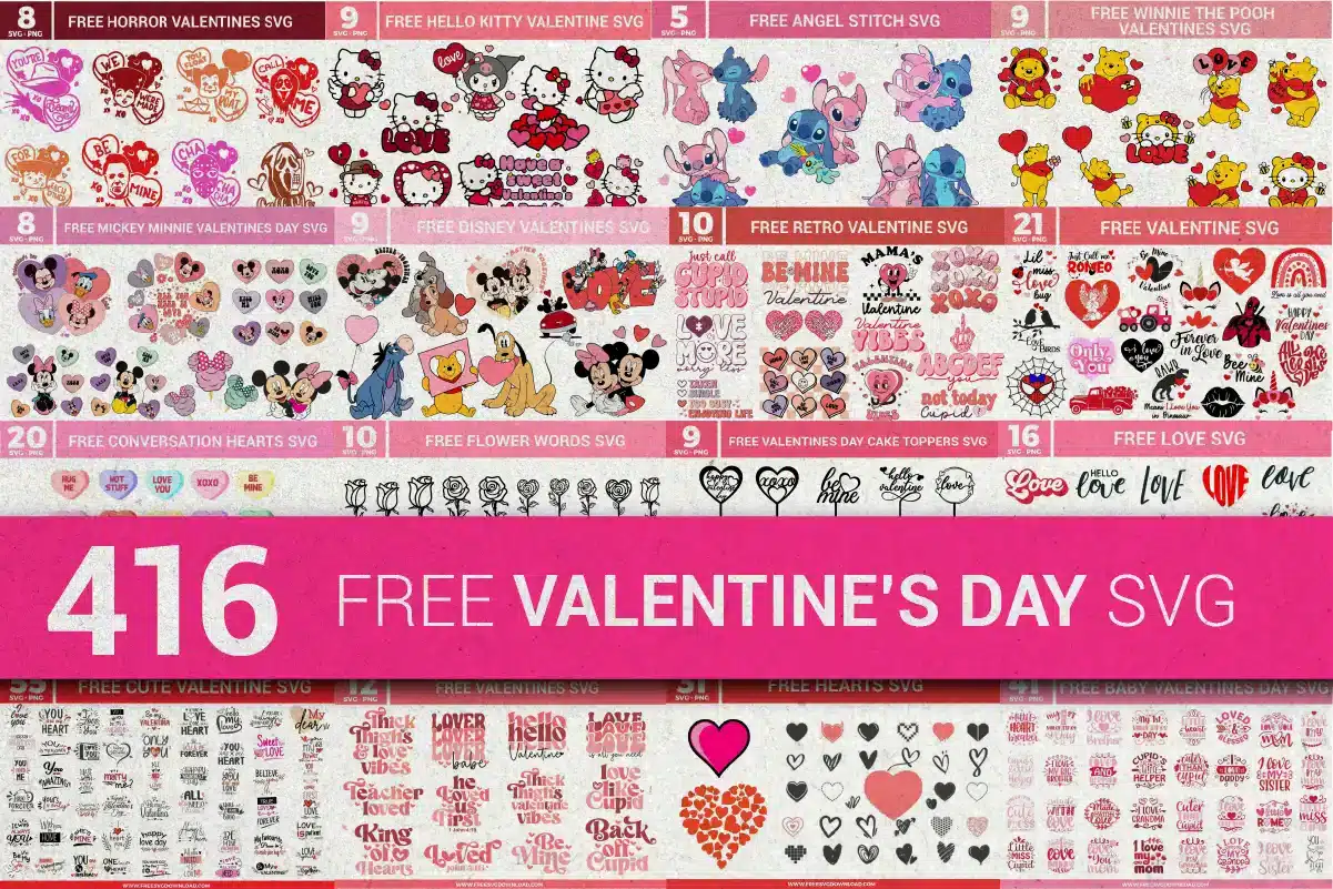 Free Valentines Day SVG