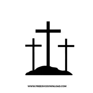 3 Cross Free SVG File