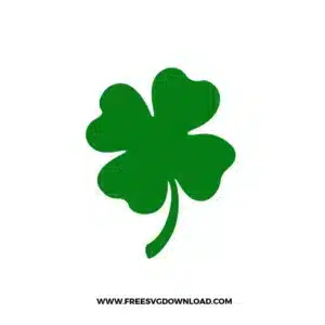 4 Leaf Clover Free SVG File