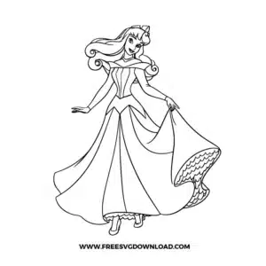 Aurora Outline Free SVG File