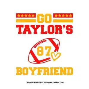 Go Taylors Boyfriend Free SVG File