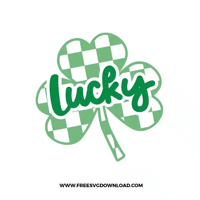 Lucky Shamrock Free SVG File