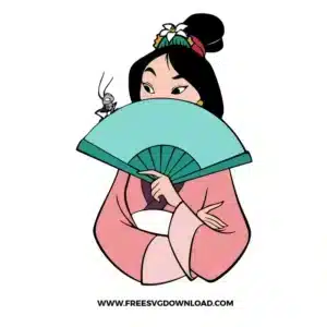 Mulan Cricut Free SVG File