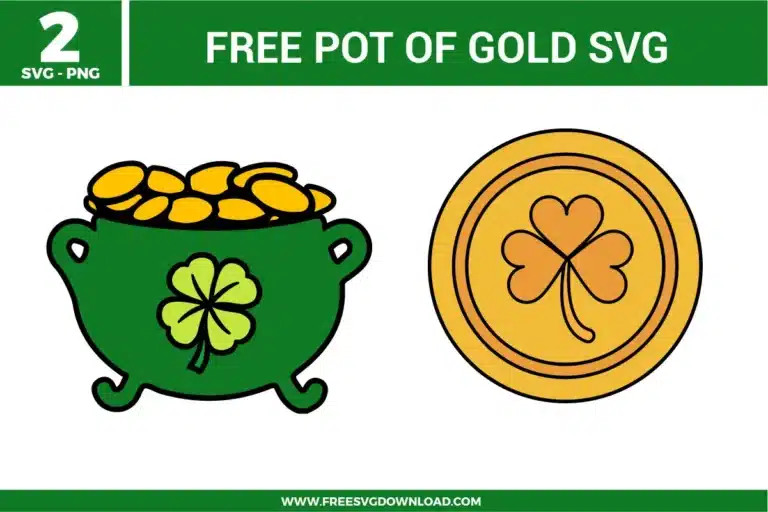 Pot Of Gold Free SVG Files